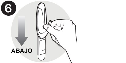 slide the hook back on
